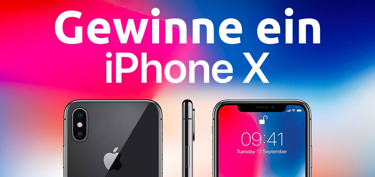Gewinne ein iPhone X bei Apfelkiste