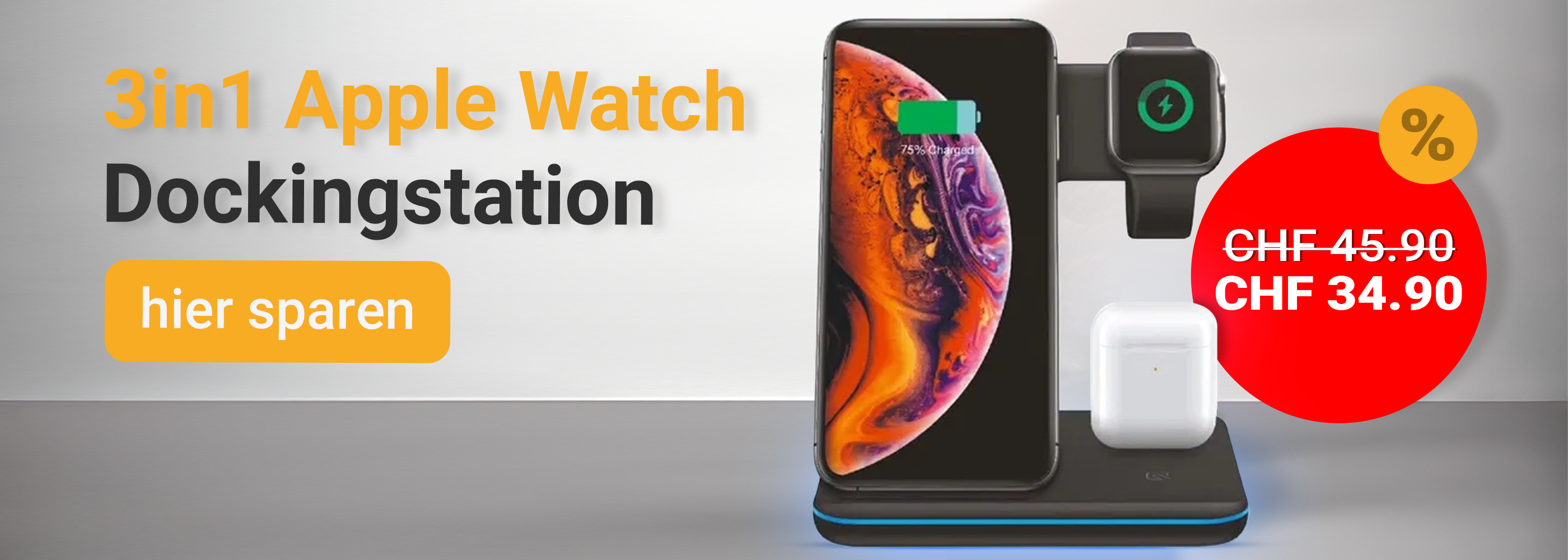 Pratkische 3in1 Ladestation zum Top Preis bestellen!