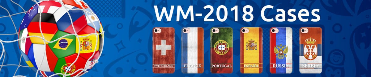 Passende Handy Schutzhüllen zur Fussball Weltmeisterschaft 2018