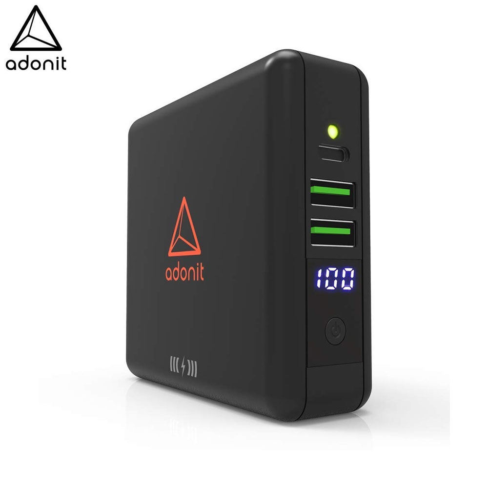 Travel Cube Kabellose Qi Wireless Power Bank USB C Reise Ladegerät 24W / 3A mit 6700mAh (ADWTC) - Schwarz Travel Cube Kabellose Qi Wireless Power Bank USB C Reise Ladegerät 24W / 3A mit 6700mAh (ADWTC) - Schwarz
