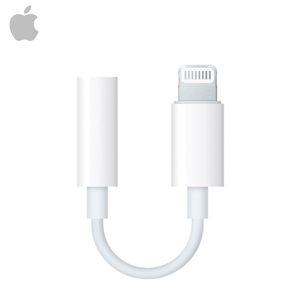 Lightning auf 3.5mm Kopfhöreranschluss Adapter MMX62ZM/A - Weiss Lightning auf 3.5mm Kopfhöreranschluss Adapter MMX62ZM/A - Weiss
