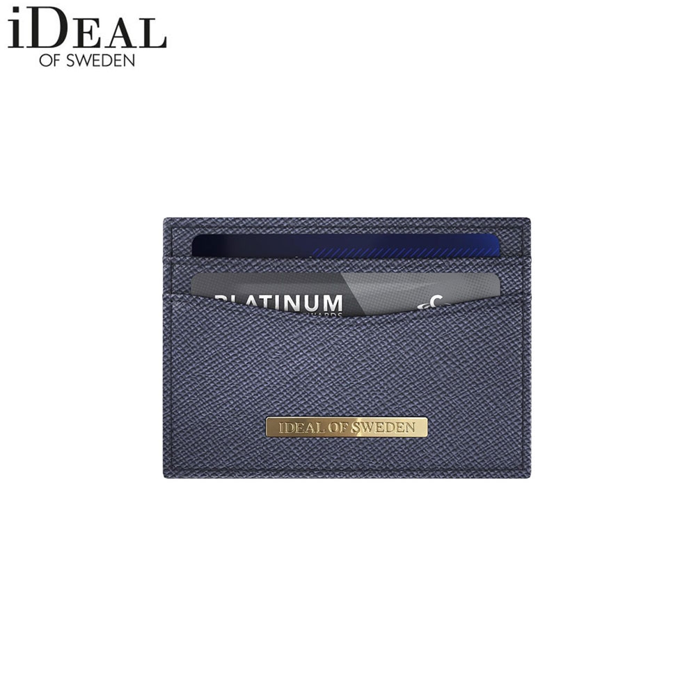 Kartenhalter Portemonnaie für 4 Visitenkarten oder Bankkarten (IDCH-51) - Navy Blau Kartenhalter Portemonnaie für 4 Visitenkarten oder Bankkarten (IDCH-51) - Navy Blau