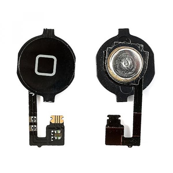 iPhone 4 Home Button Flexkabel + Home Button Schwarz