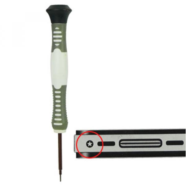 Profi iPhone 4 - 4S - 5 - 5C - 5S - 6 - 6 Plus Pentalobe Schraubenzieher 5 Stern