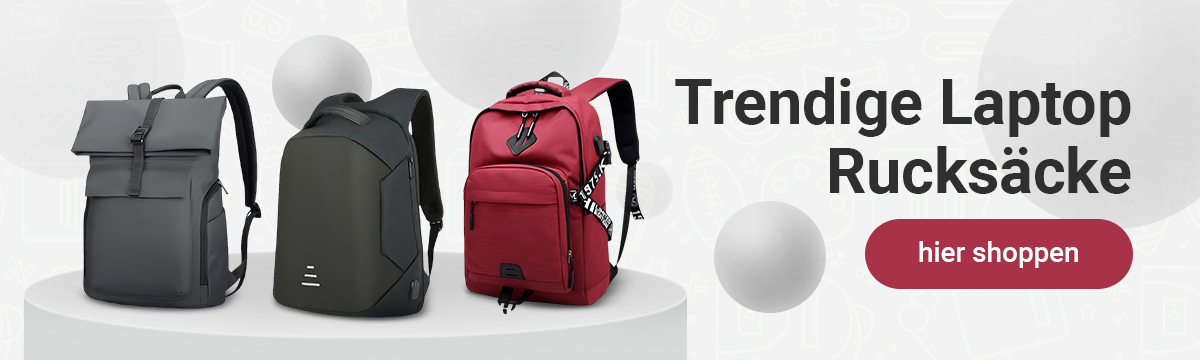 Trendige Laptop Rücksäcke hier entdecken!
