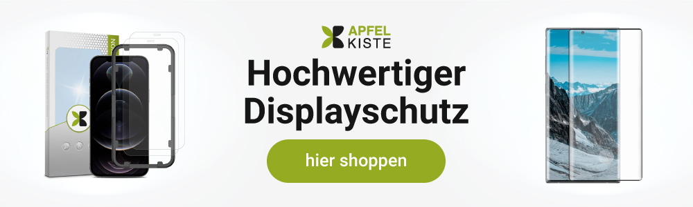 Apfelkiste - Hochwertigen Displayschutz jetzt kaufen!