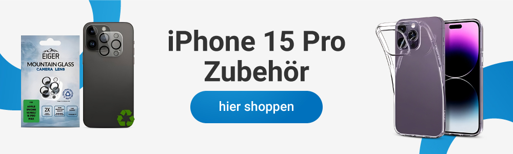 iPhone 15 Pro Zubehör hier entdecken!